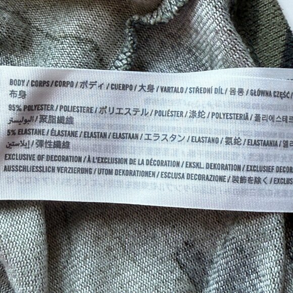 Abercrombie Kids Camo Long Sleeve Shirt Kids Size 7/8 Polyester Blend - Picture 5 of 6